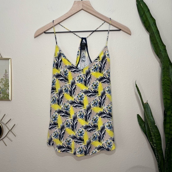 J. Crew Tops - J. Crew | ‘Carrie’ Spring Meadow Silk Cami
